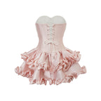 ROSE PETAL MINI DRESS