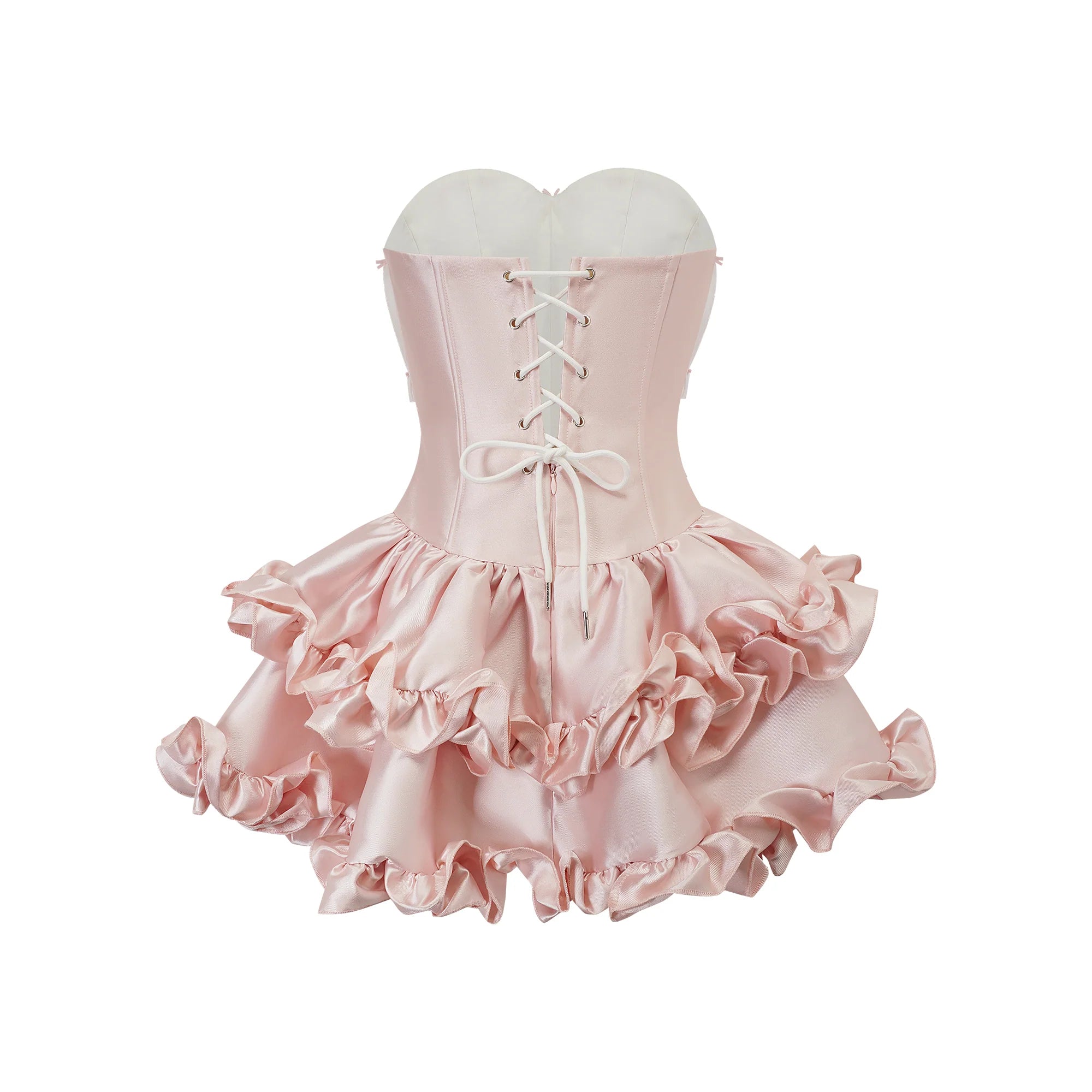 ROSE PETAL MINI DRESS