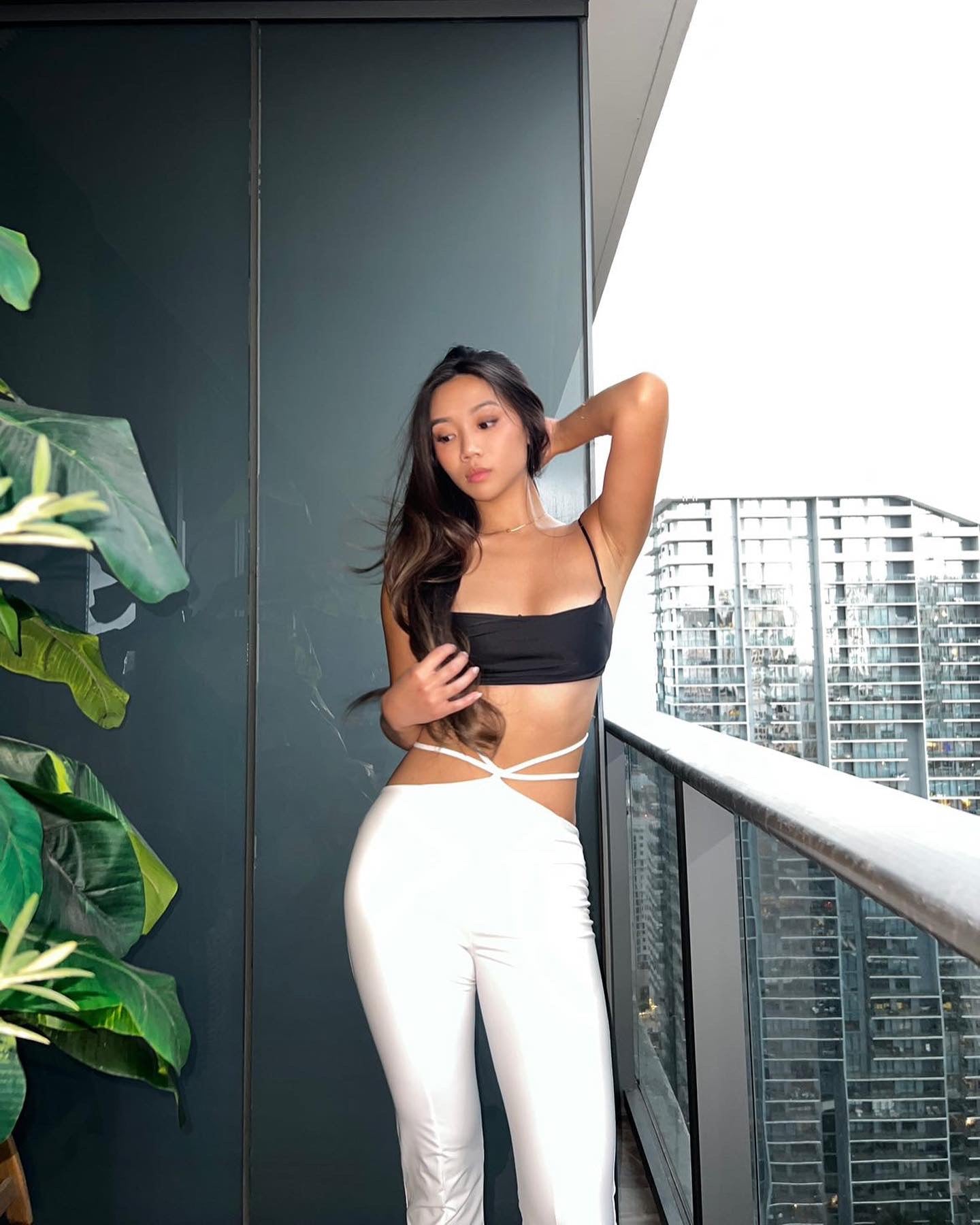 MILKY WAY LEATHER PANTS