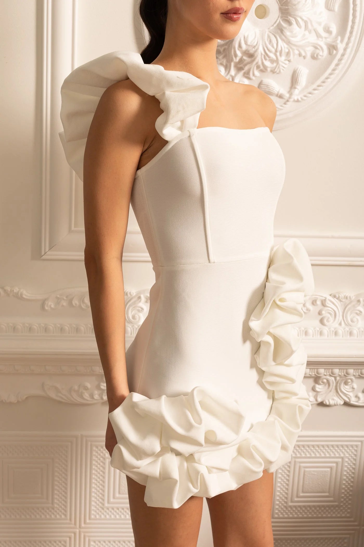 OPHELIA ONE-SHOULDER DRESS