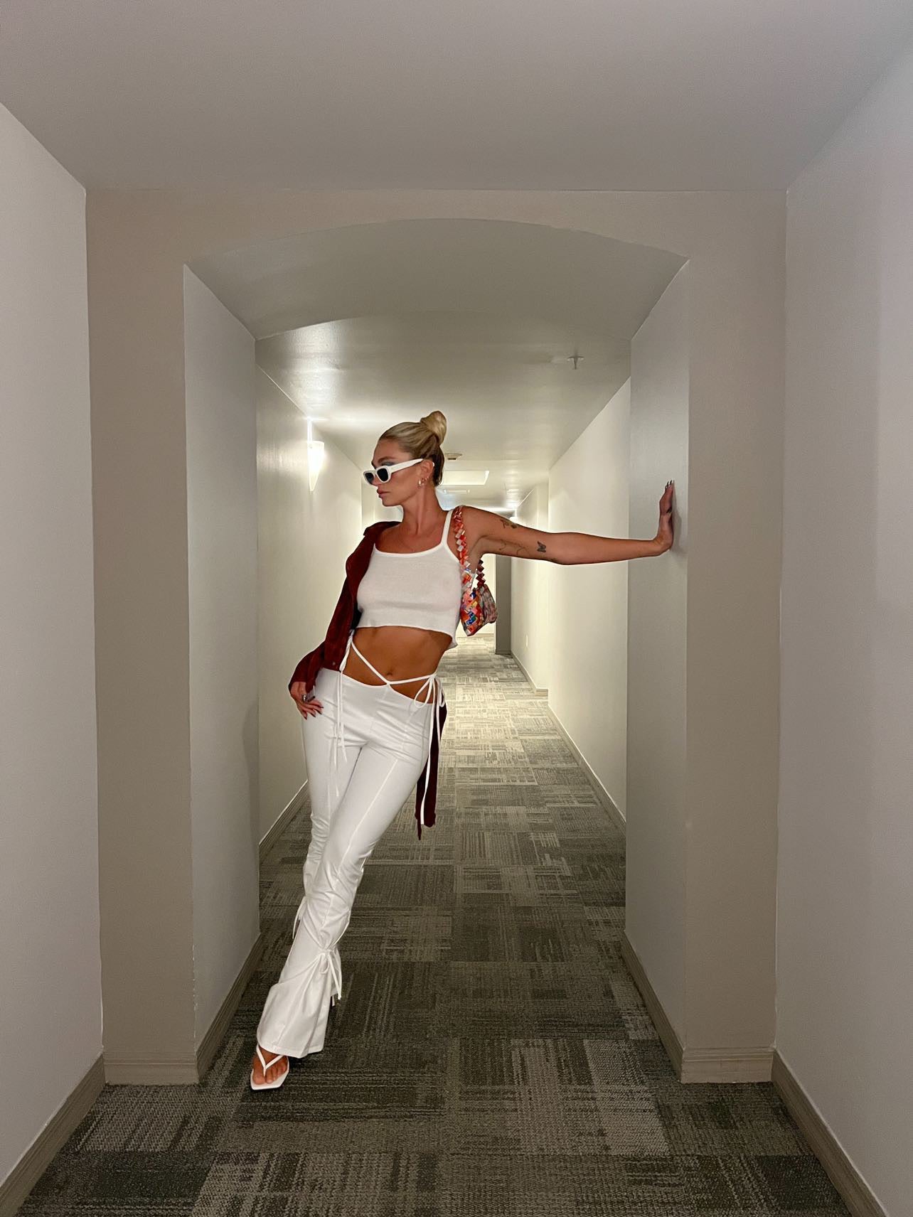 MILKY WAY LEATHER PANTS