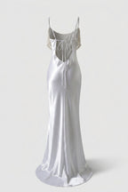 Pearl Neckline Gown