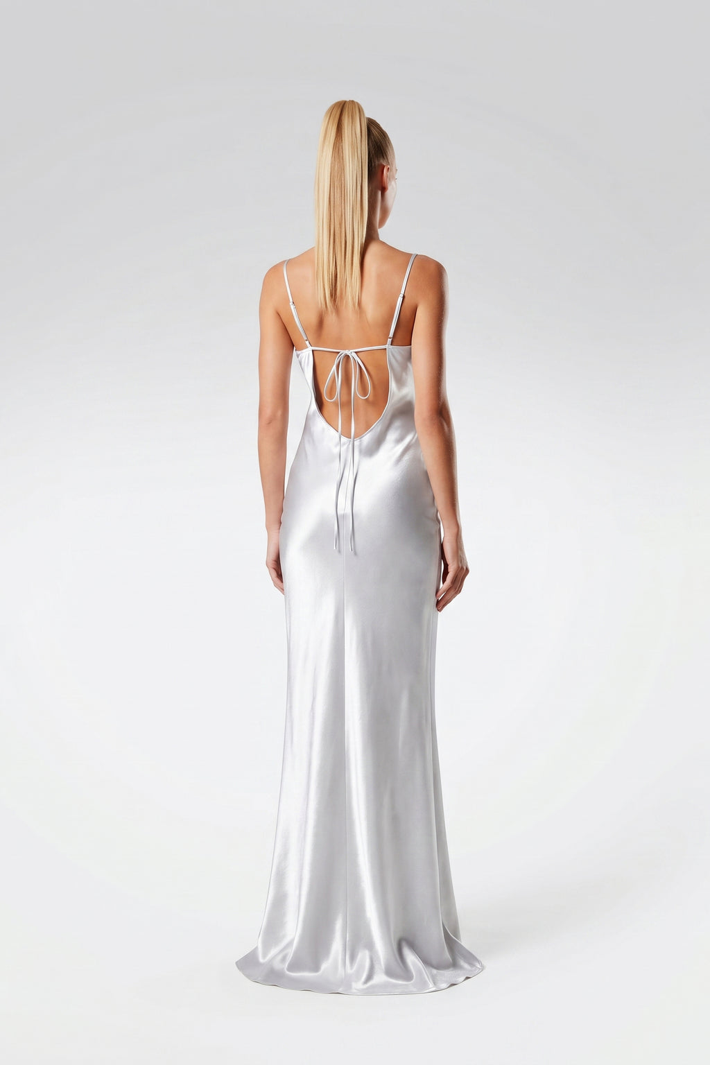 Pearl Neckline Gown
