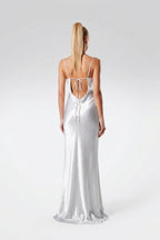 Pearl Neckline Gown