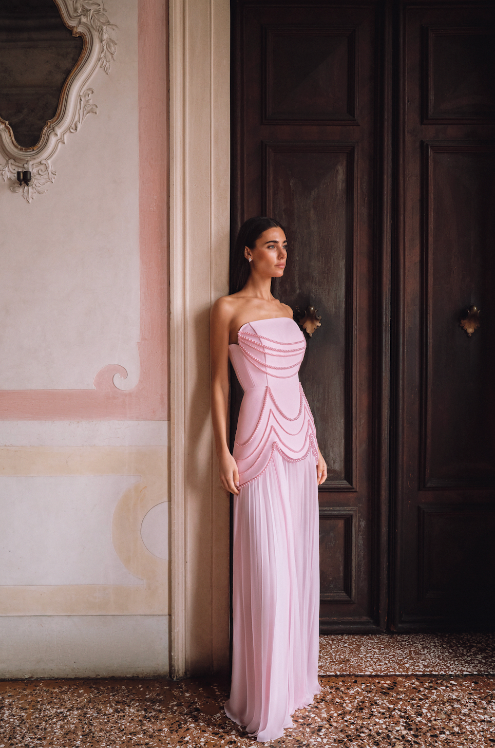 ROSALIA DRAPE GOWN