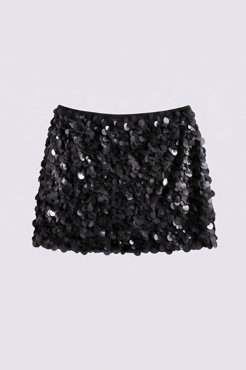 Midnight Paillette Mini Skirt