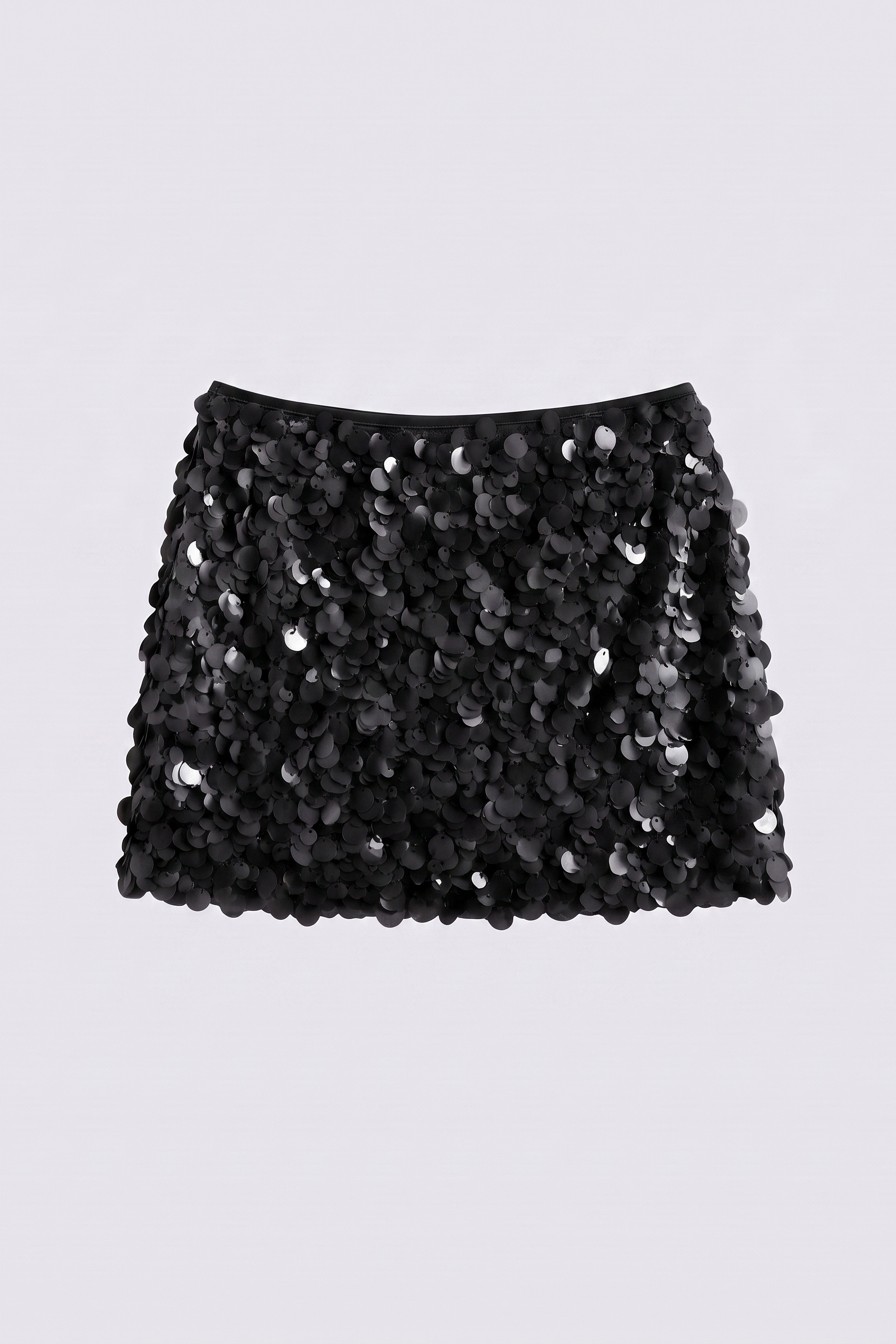 Midnight Paillette Mini Skirt
