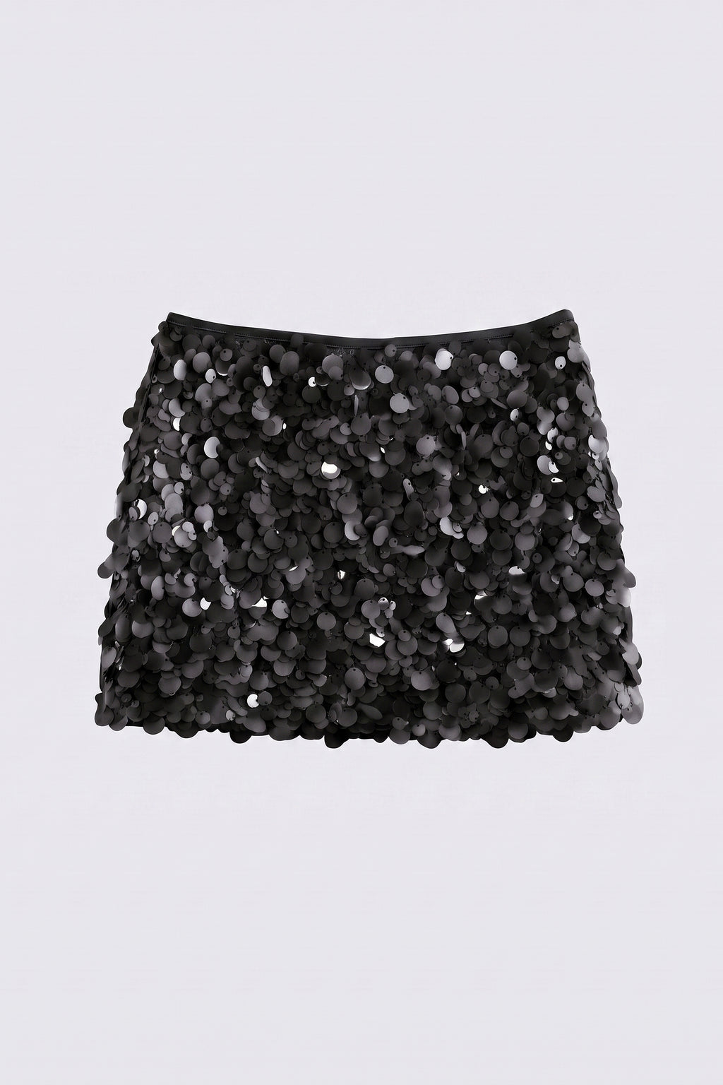 Midnight Paillette Mini Skirt