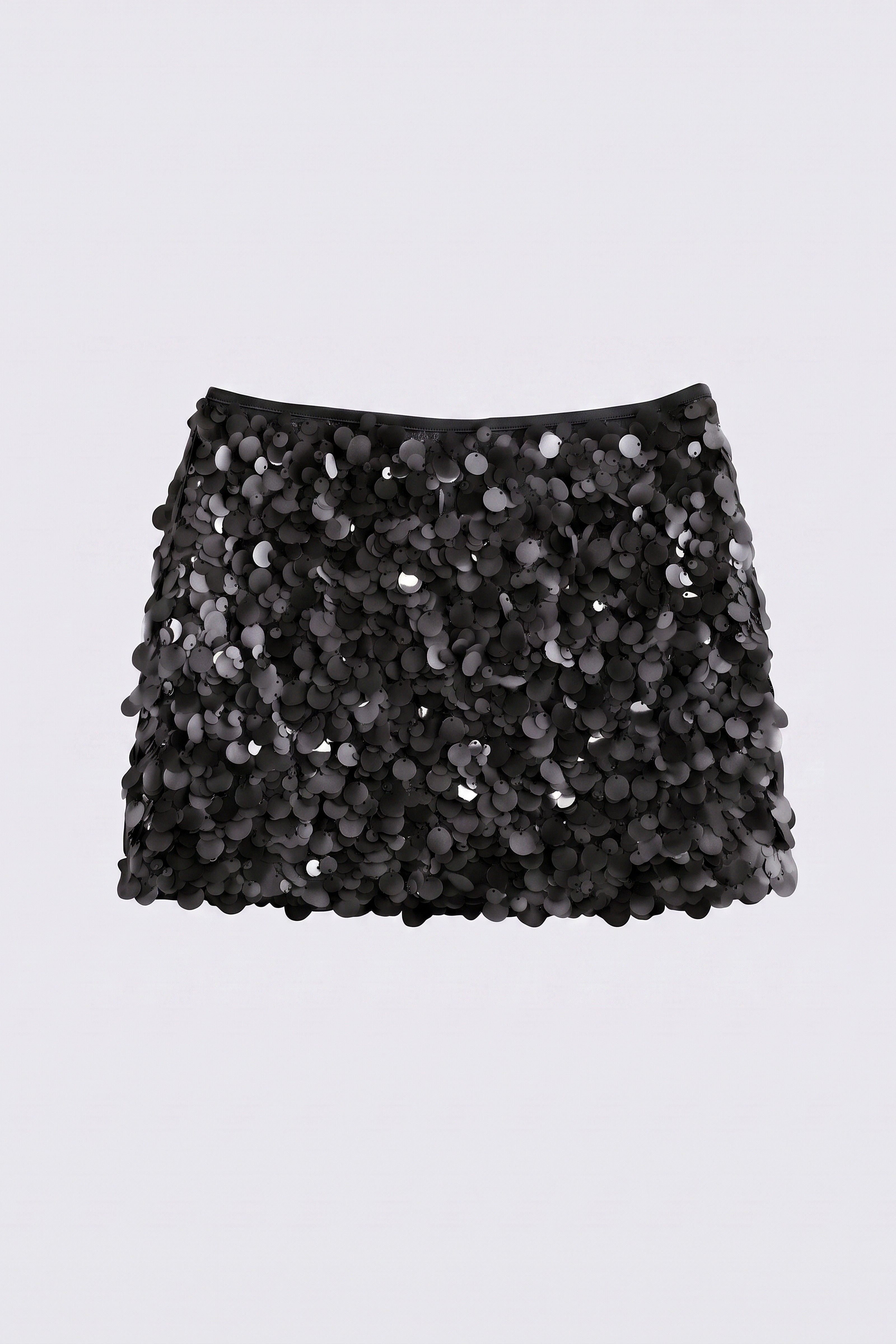 Midnight Paillette Mini Skirt
