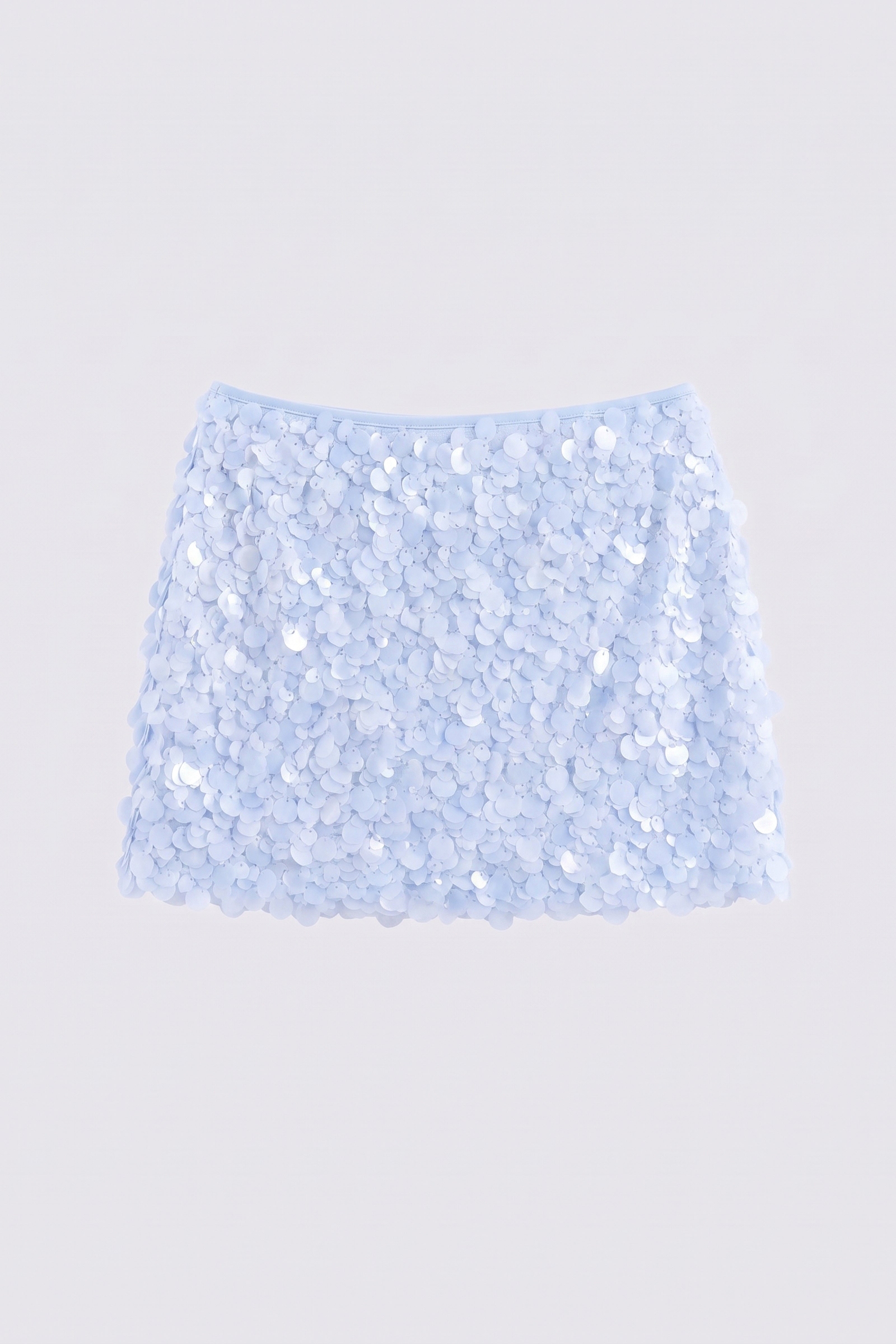Glacier Paillette Mini Skirt
