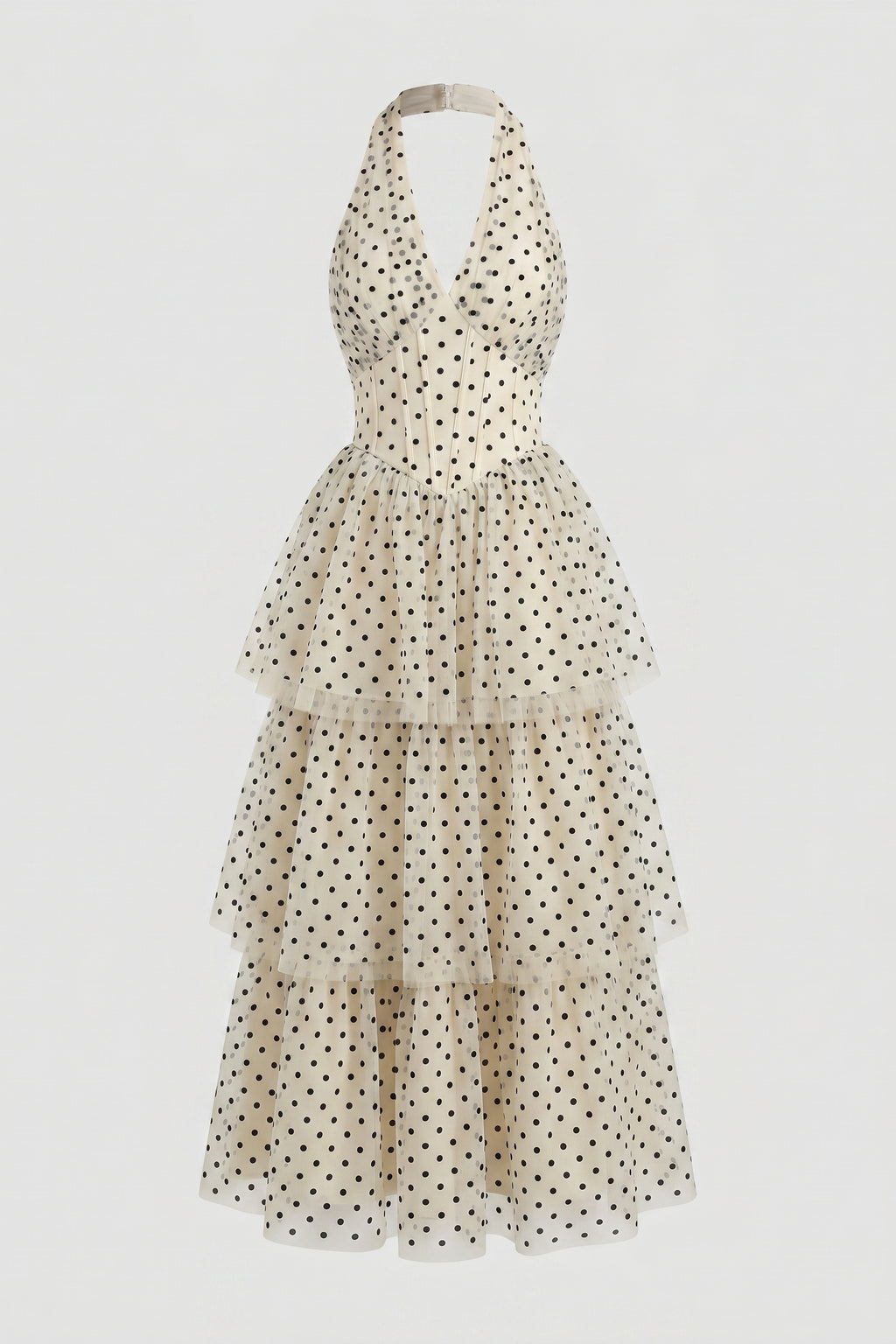 Moonlit Polka Dress