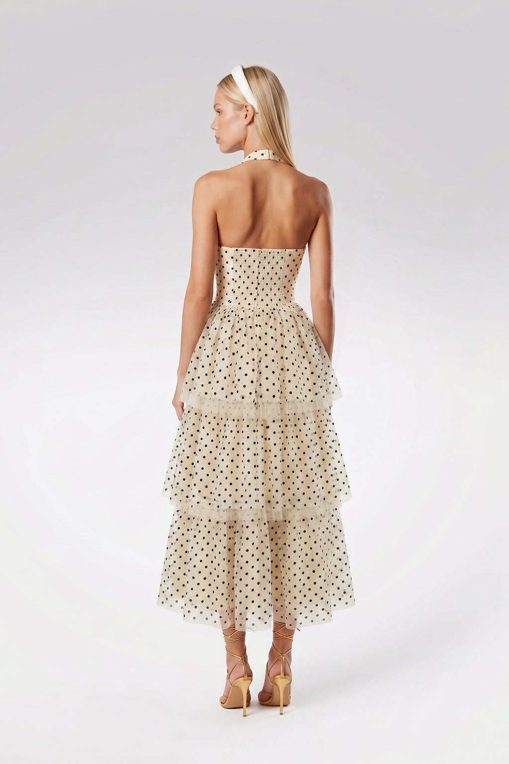 Moonlit Polka Dress