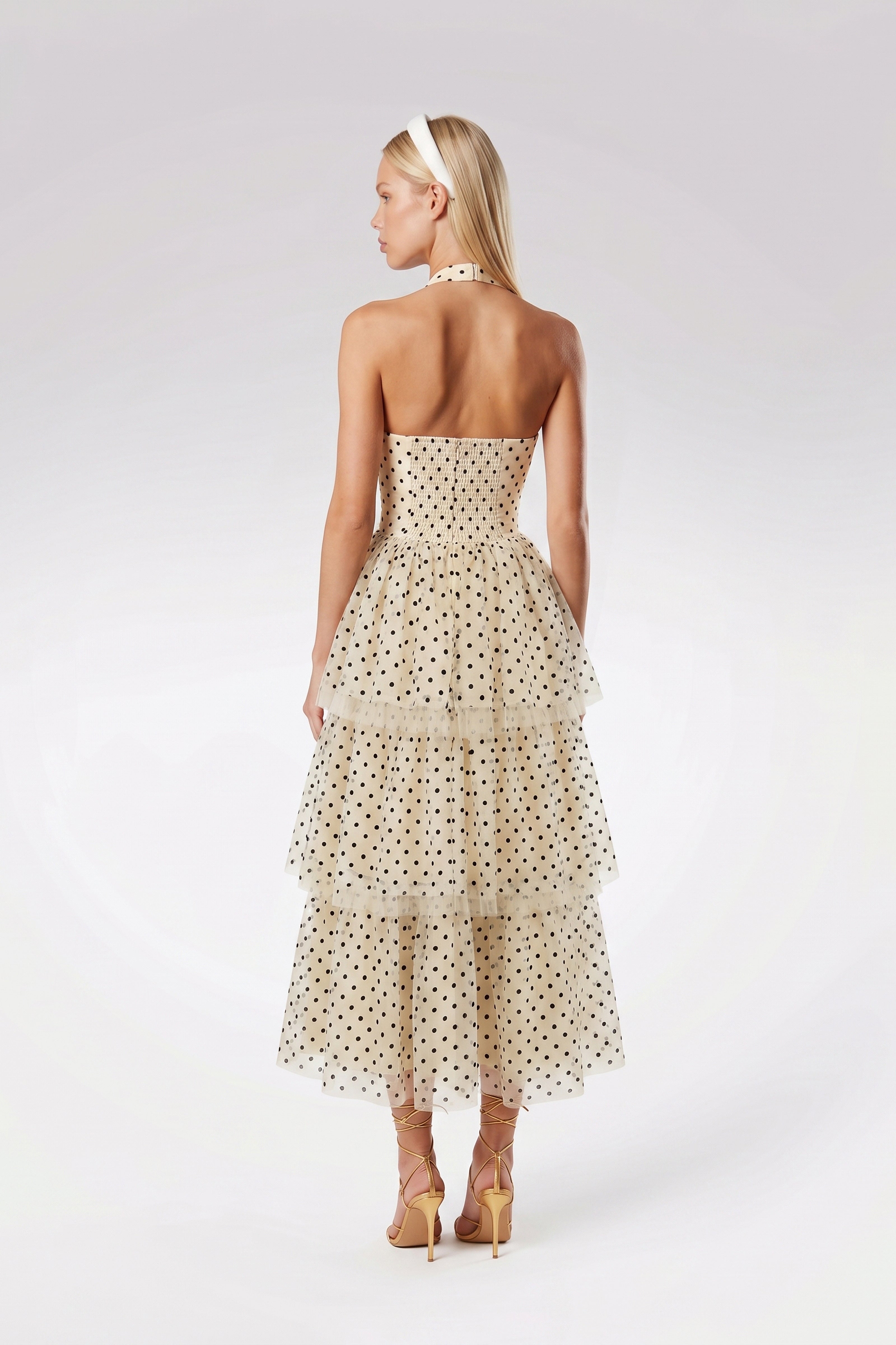 Moonlit Polka Dress