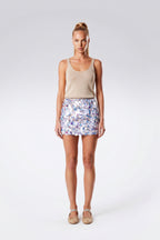 Stardust Paillette Mini Skirt
