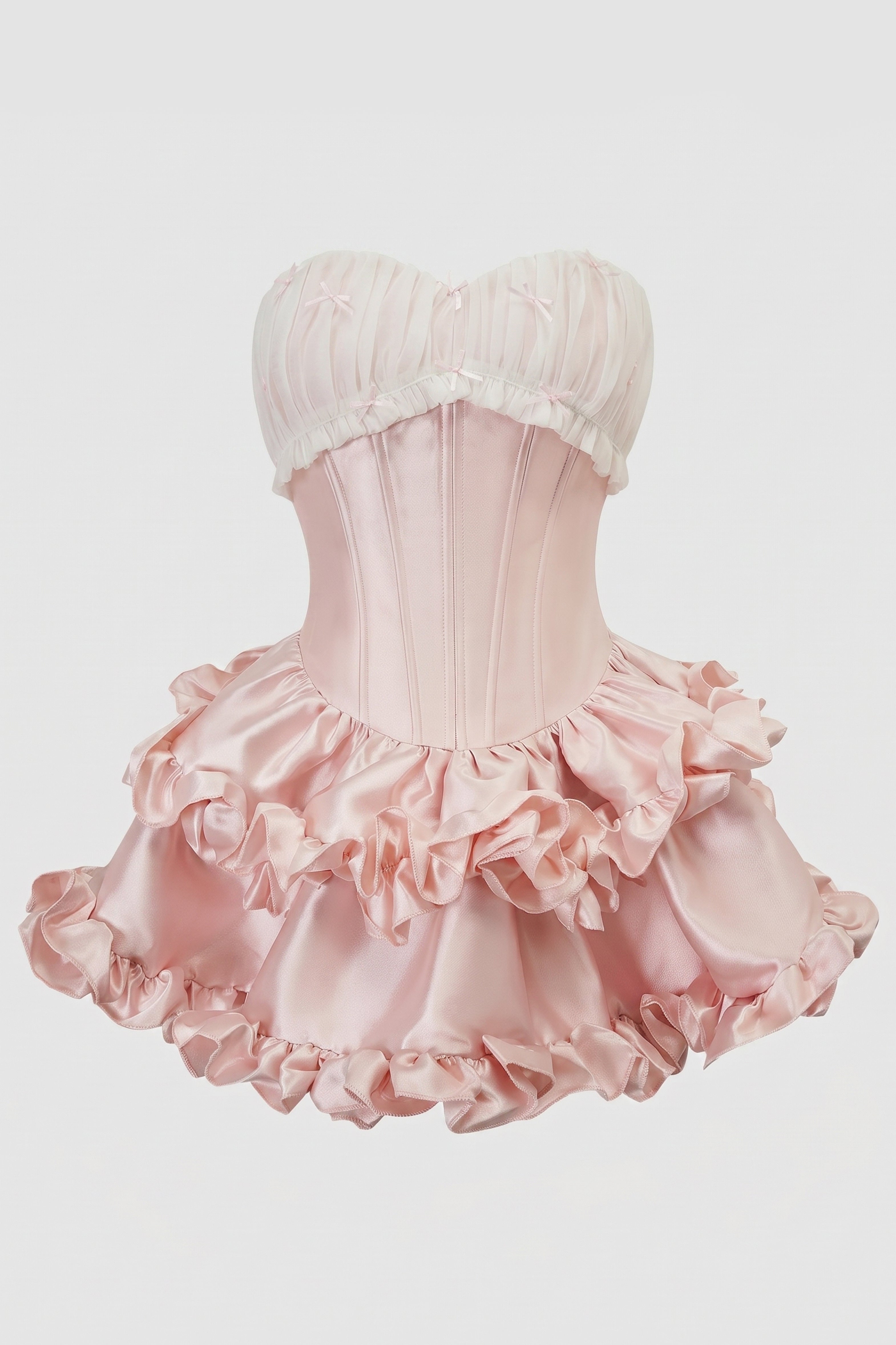 ROSE PETAL MINI DRESS