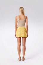 Honey Paillette Mini Skirt